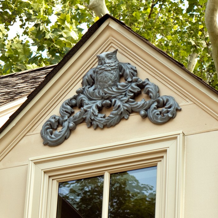 Architectural Owl Pediment by Christopher Smith